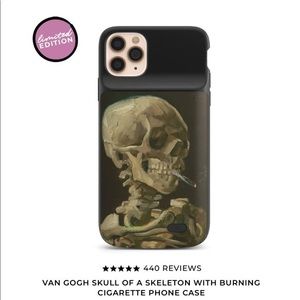 iPhone 13 Van Gogh Skeleton Casely 2.0 Charging Case. NWT.